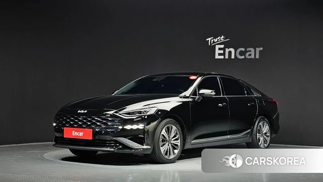 Kia K8 Hybrid 2022 Черный из Кореи