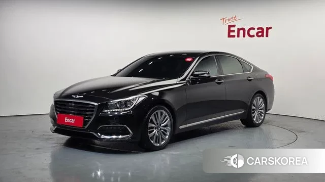 Genesis G80 2018 Черный из Кореи