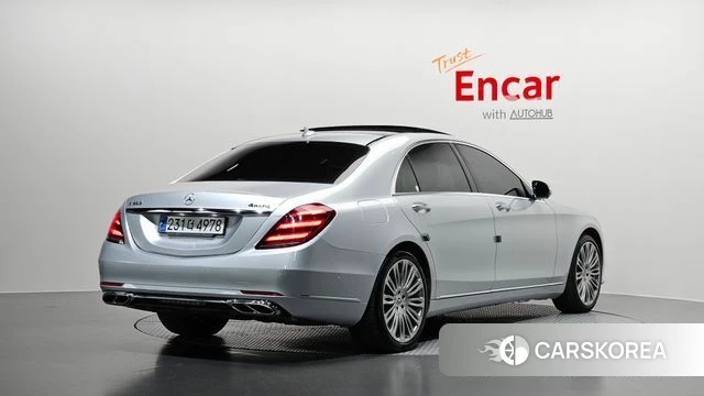 Mercedes-Benz S-Class W222 2019 Серебряный из Кореи