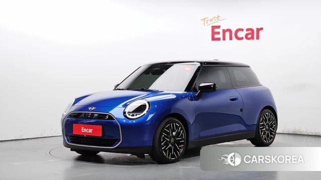 Mini Cooper Electric 4th Generation 2024 Синий из Кореи