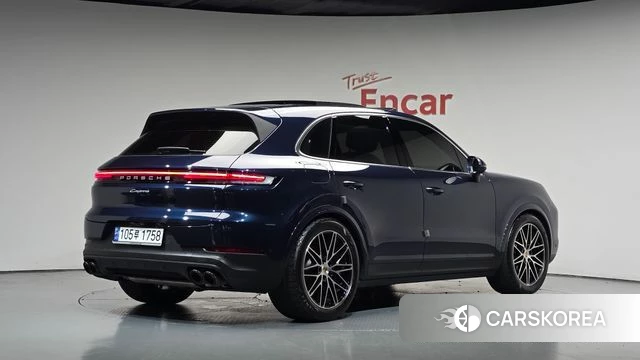 Porsche Cayenne (PO536) 2024 Синий из Кореи