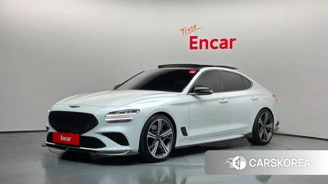 Genesis The New G70 2023 Белый из Кореи