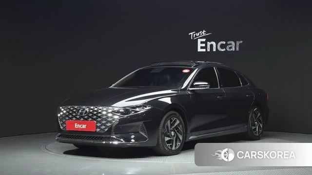Hyundai The New Grandeur IG Hybrid 2020 Серый из Кореи