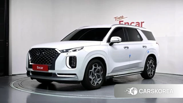 Hyundai Palisade 2021 Белый из Кореи
