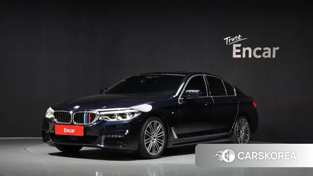 BMW 5 Series (G30) 2020 Черный из Кореи