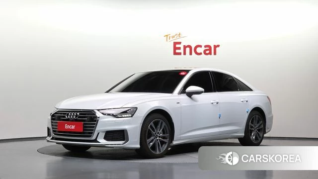 Audi A6 (C8) 2022 Белый из Кореи