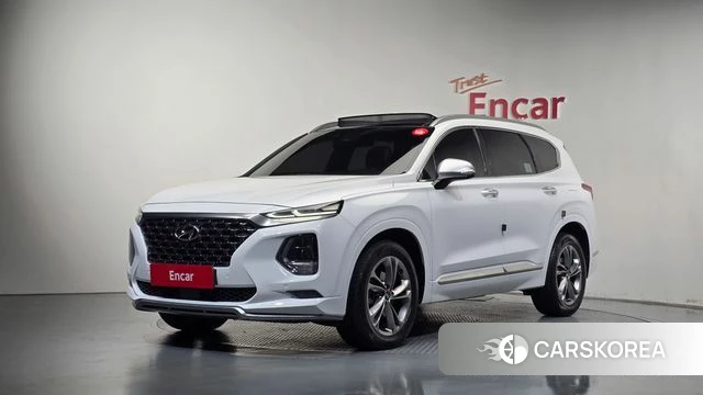 Hyundai Santa Fe TM 2018 Белый из Кореи