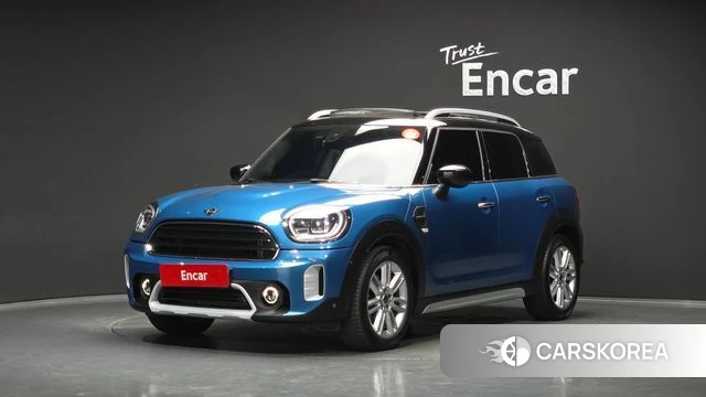 Mini Cooper Countryman 2021 Синий из Кореи
