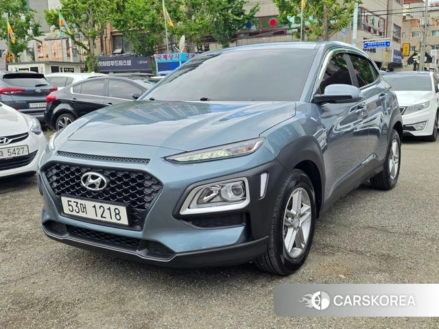 Hyundai Kona 2018 Небесно-голубой из Кореи