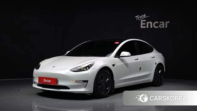 Tesla Model 3 2022 Белый из Кореи