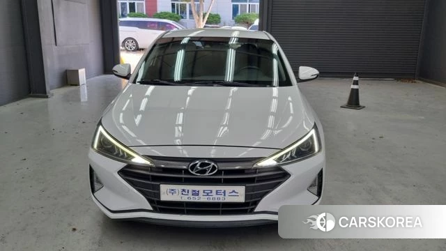 Hyundai The New Avante AD 2018 Белый из Кореи
