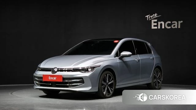 Volkswagen Golf 8th Generation 2025 Серебряный из Кореи