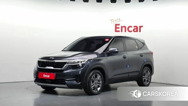 Kia Seltos 2020 Серый из Кореи
