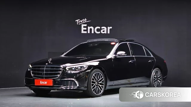 Mercedes-Benz S-Class W223 2023 Черный из Кореи