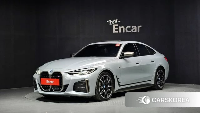 BMW i4 2024 Цвет галактики из Кореи