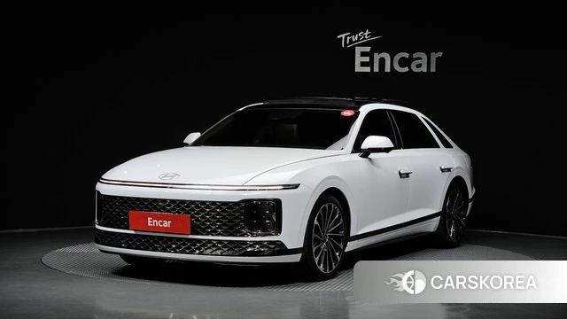 Hyundai Grandeur Hybrid (GN7) 2025 Белый из Кореи