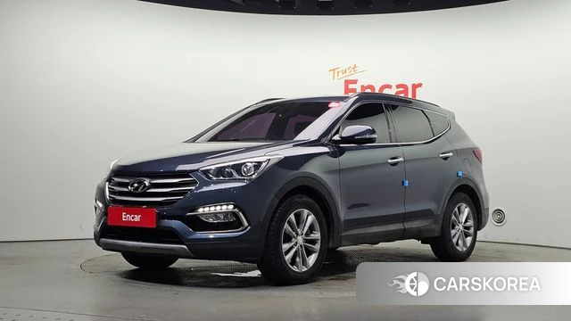 Hyundai Santa Fe The Prime 2018 Синий из Кореи