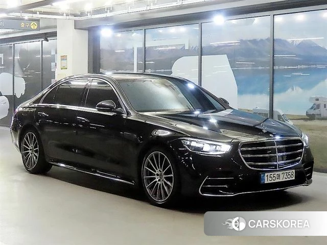 Mercedes-Benz S-Class W223 2022 Черный из Кореи