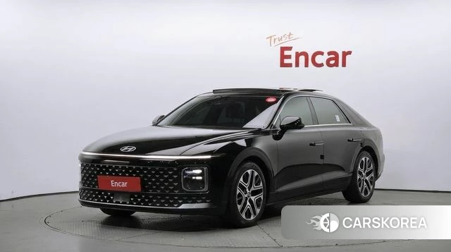 Hyundai Grandeur (GN7) 2023 Черный из Кореи