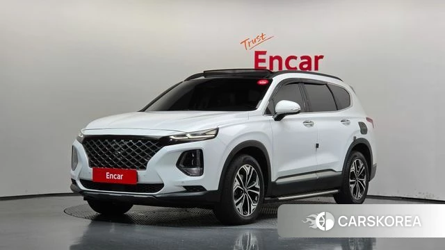 Hyundai Santa Fe TM 2018 Белый из Кореи