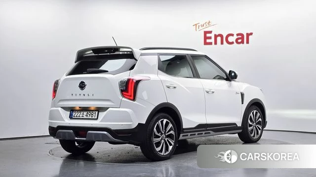 Ssangyong Berry New Tivoli 2021 Белый из Кореи
