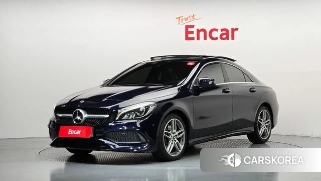 Mercedes-Benz CLA-Class C117 2018 Синий из Кореи