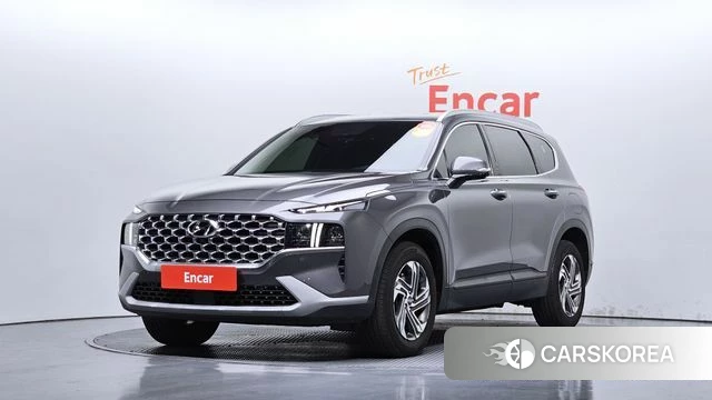 Hyundai The New Santa Fe 2021 Серый из Кореи