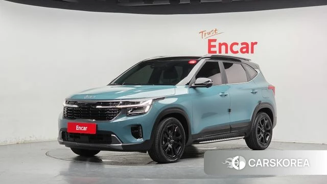 Kia The New Seltos 2022 Синий нефрит из Кореи