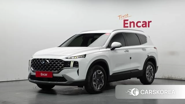 Hyundai The New Santa Fe 2022 Белый из Кореи