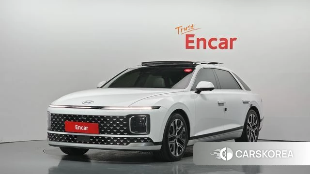 Hyundai Grandeur (GN7) 2023 Белый из Кореи