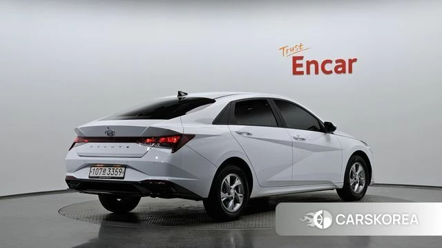 Hyundai Avante (CN7) 2020 Белый из Кореи