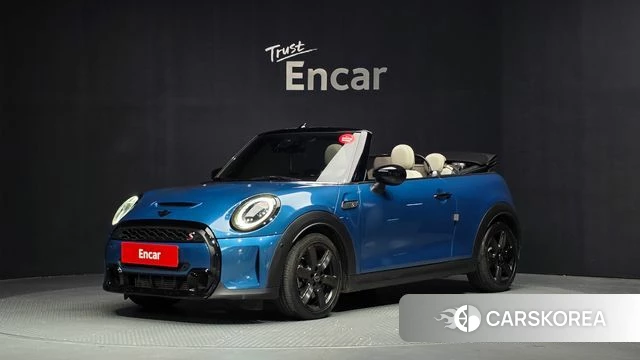 Mini Cooper S Convertible 2023 Синий из Кореи