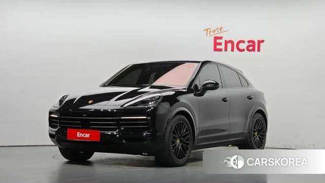 Porsche Cayenne (PO536) 2022 Черный из Кореи