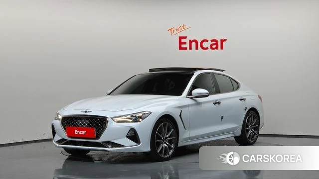 Genesis G70 2018 Белый из Кореи