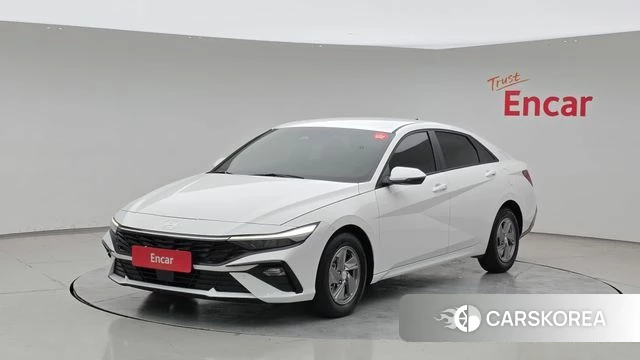 Hyundai The New Avante (CN7) 2025 Белый из Кореи