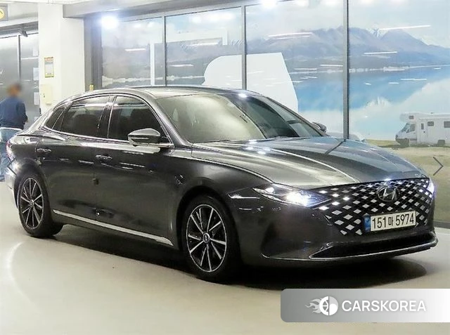 Hyundai The New Grandeur IG 2021 Серебристо-серый из Кореи, фото 2