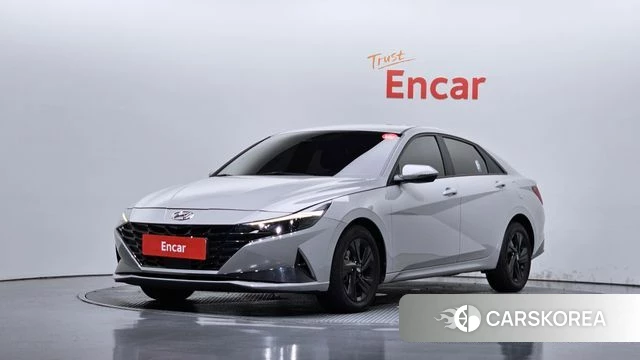 Hyundai Avante (CN7) 2022 Серебристо-серый из Кореи