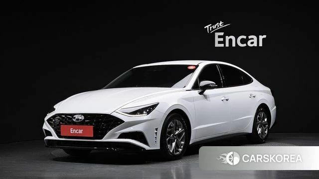 Hyundai Sonata (DN8) 2021 Белый из Кореи