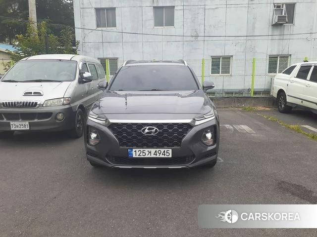 Hyundai Santa Fe TM 2018 Серый из Кореи