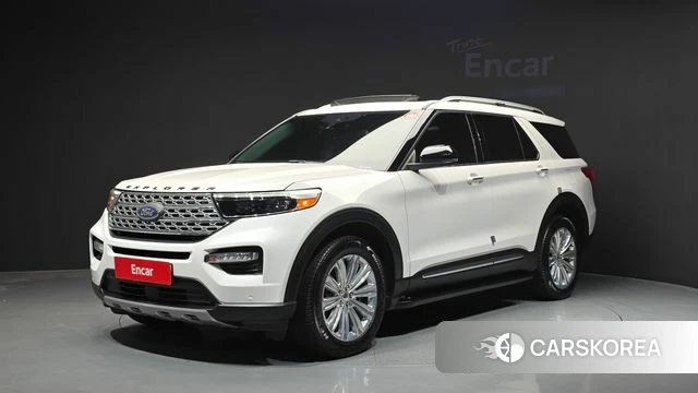 Ford Explorer 6th Generation 2020 Белый из Кореи