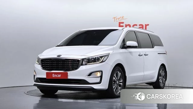 Kia The New Carnival 2018 Белый из Кореи
