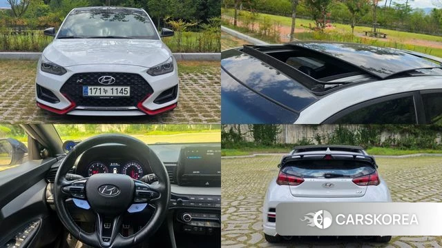 Hyundai Veloster (JS) 2019 Белый из Кореи