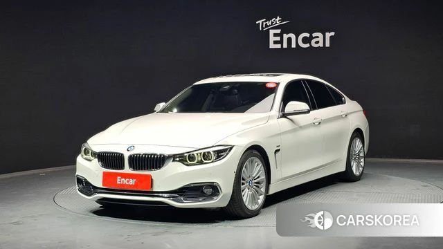 BMW 4 Series (F32) 2018 Белый из Кореи