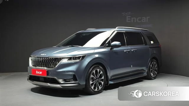 Kia Carnival 4th generation 2021 Синий из Кореи