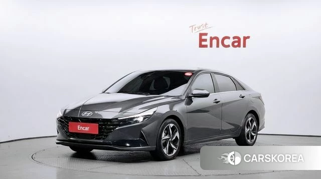Hyundai Avante Hybrid (CN7) 2020 Серый из Кореи