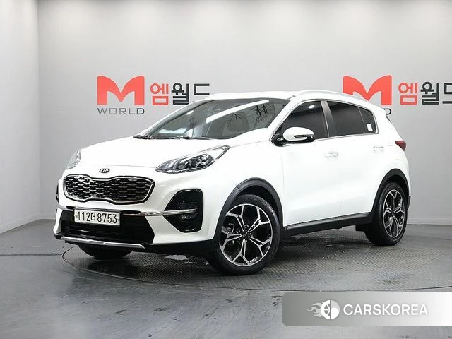 Kia Sportage The Bold 2019 Белый из Кореи