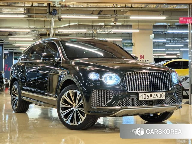 Bentley Bentayga 2025 Темно-зеленый из Кореи
