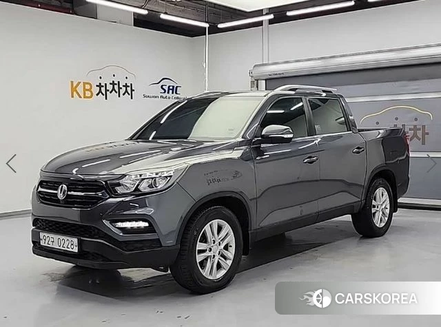 Ssangyong Rexton Sports 2020 Серый из Кореи