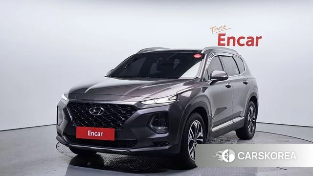 Hyundai Santa Fe TM 2019 Серый из Кореи