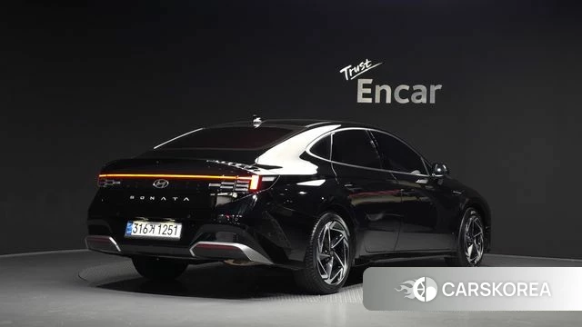 Hyundai Sonata D Edge (DN8) 2023 Черный из Кореи